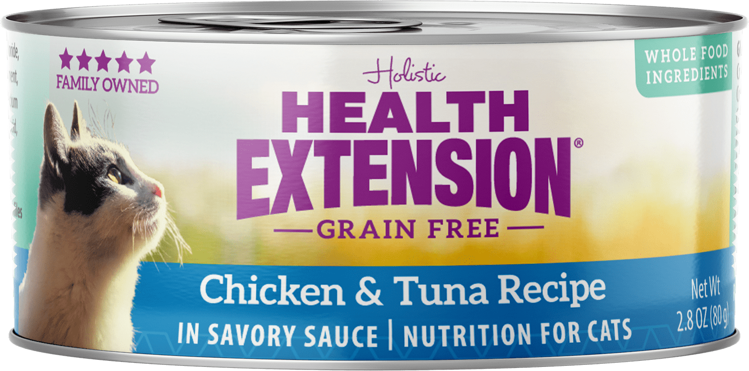 Health Extension Grain Free Chicken & Tuna Recipe